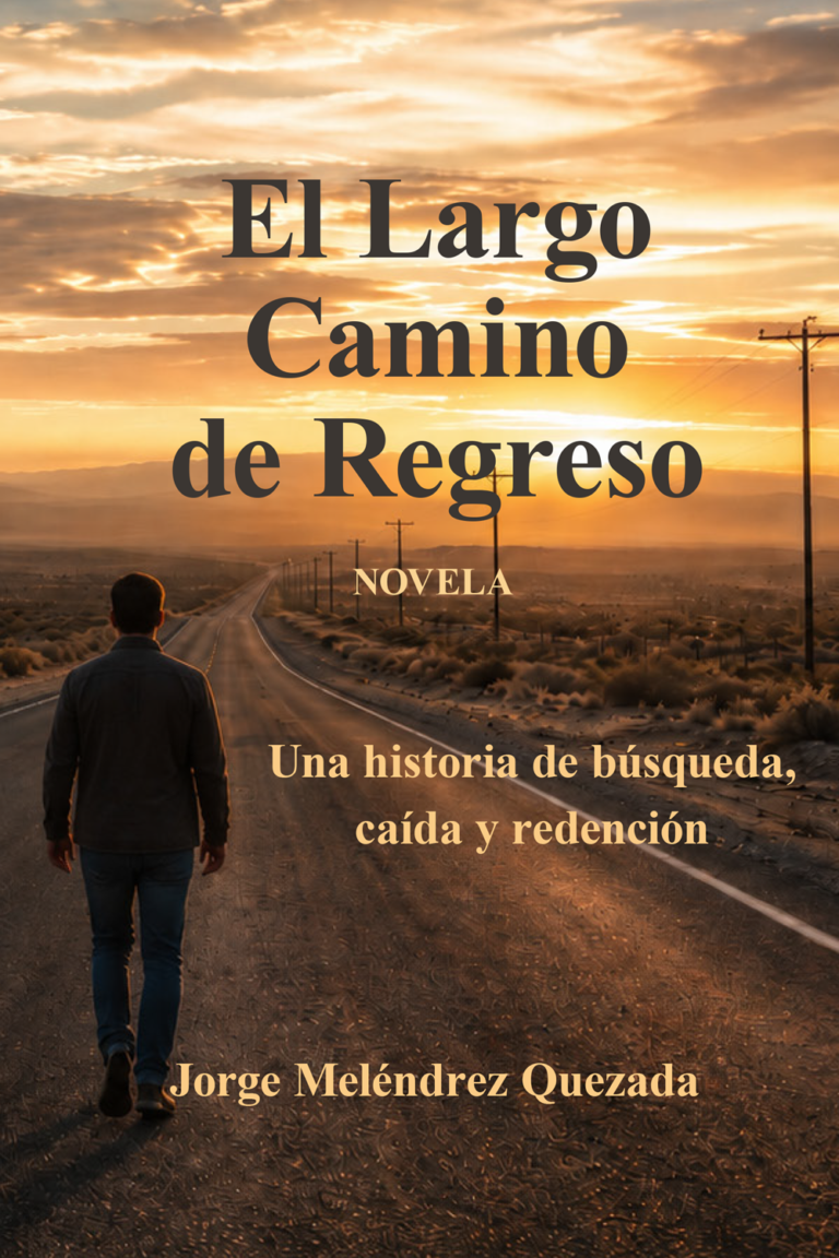 Portada del libro El largo camino de regreso, publicado con acompañamiento editorial de Publikate.